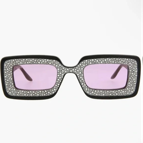 🔥🔥GUCCI🔥🔥 
49mm Special Edition Crystal
Square Sunglasses - Picture 10 of 10